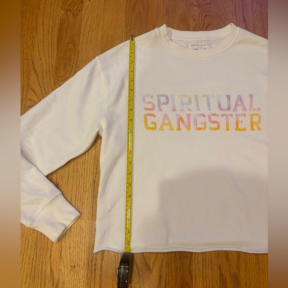 Spiritual Gangster cropped sweatshirt NWOT - Picture 4 of 9